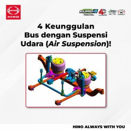 Keunggulan Hino Menggunakan air suspension Keunggulan Hino Menggunakan air suspension